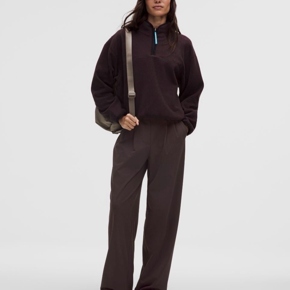 lululemon athletica Dark Brown Wide-Leg Pants
